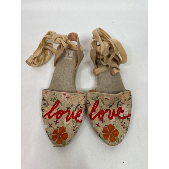 ED Ellen Degeneres LOVE Lourana Ankle Wrap Espadrilles - Picture 2 of 5